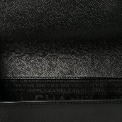 Chanel Caviar Double Pocket Flap Bag Black 11 of 12