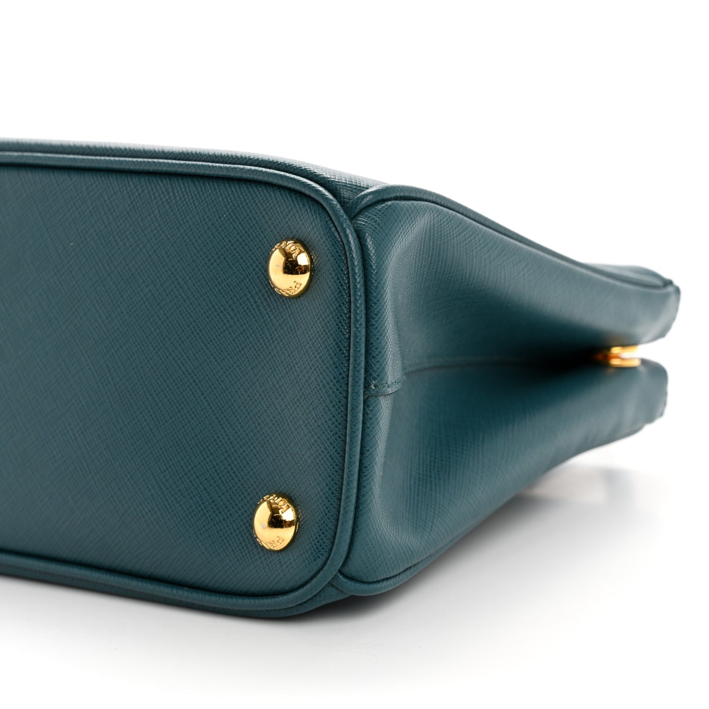 Saffiano Lux Mini Galleria Double Zip Tote Ottanio