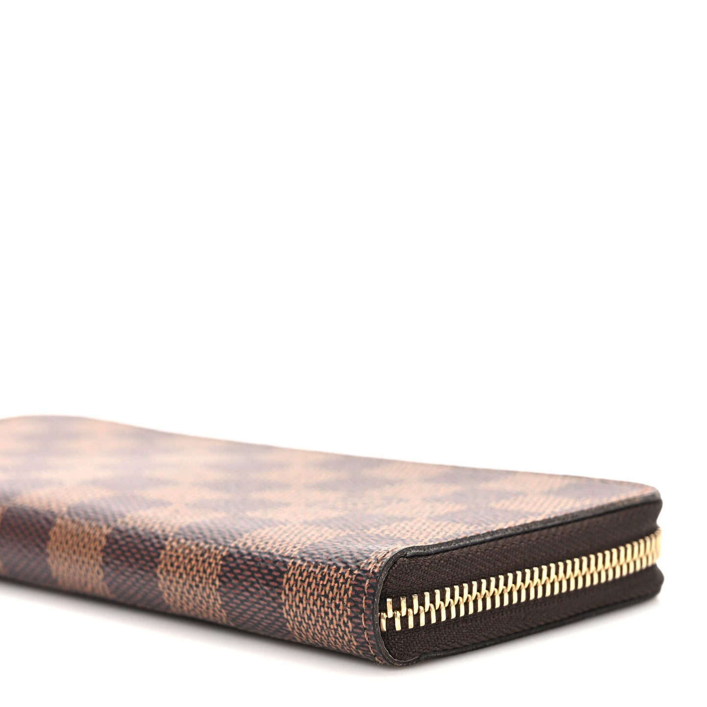 Damier Ebene Clemence Wallet Rose Ballerine