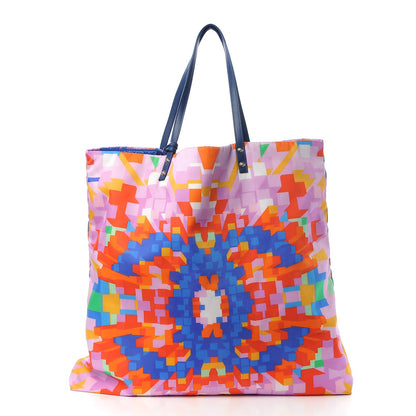 Chanel Nylon Printed CC Tote Multicolor 3 of 8