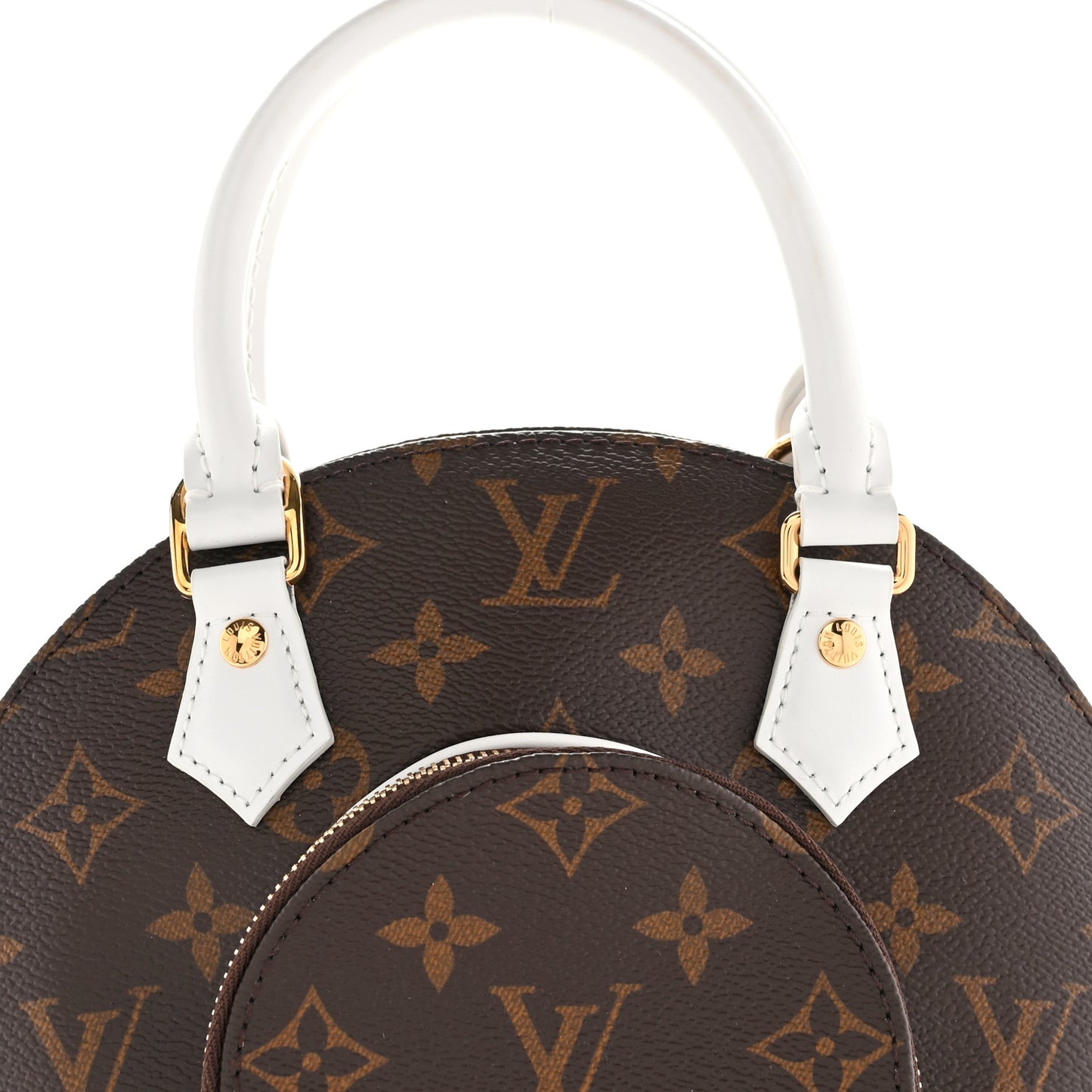 Monogram LV Match Ellipse BB White