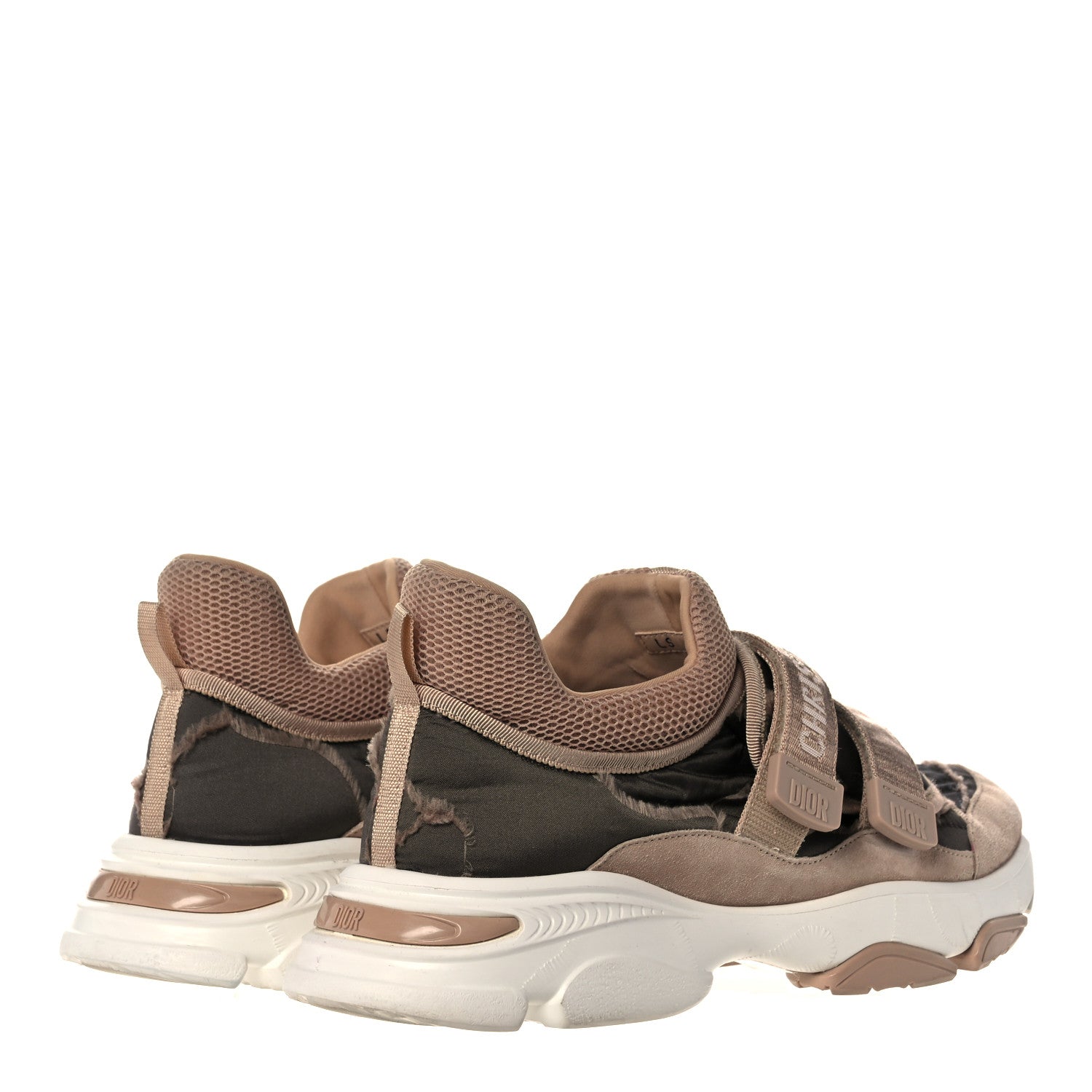 Christian Dior Technical Fabric Nylon Camouflage Womens D-Wander Sneakers 42 Nude 4 of 13