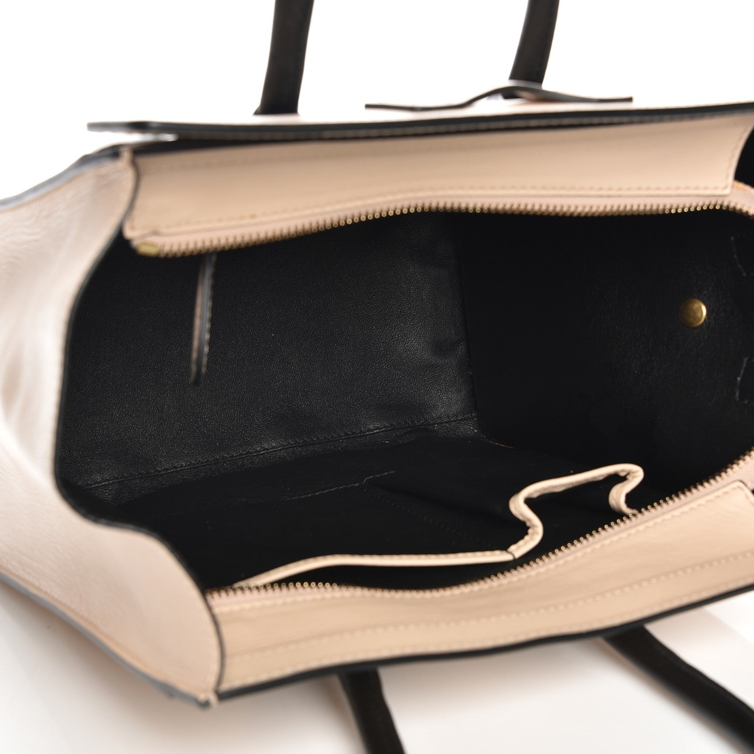 Celine Smooth Calfskin Micro Luggage Powder Black 5 of 9
