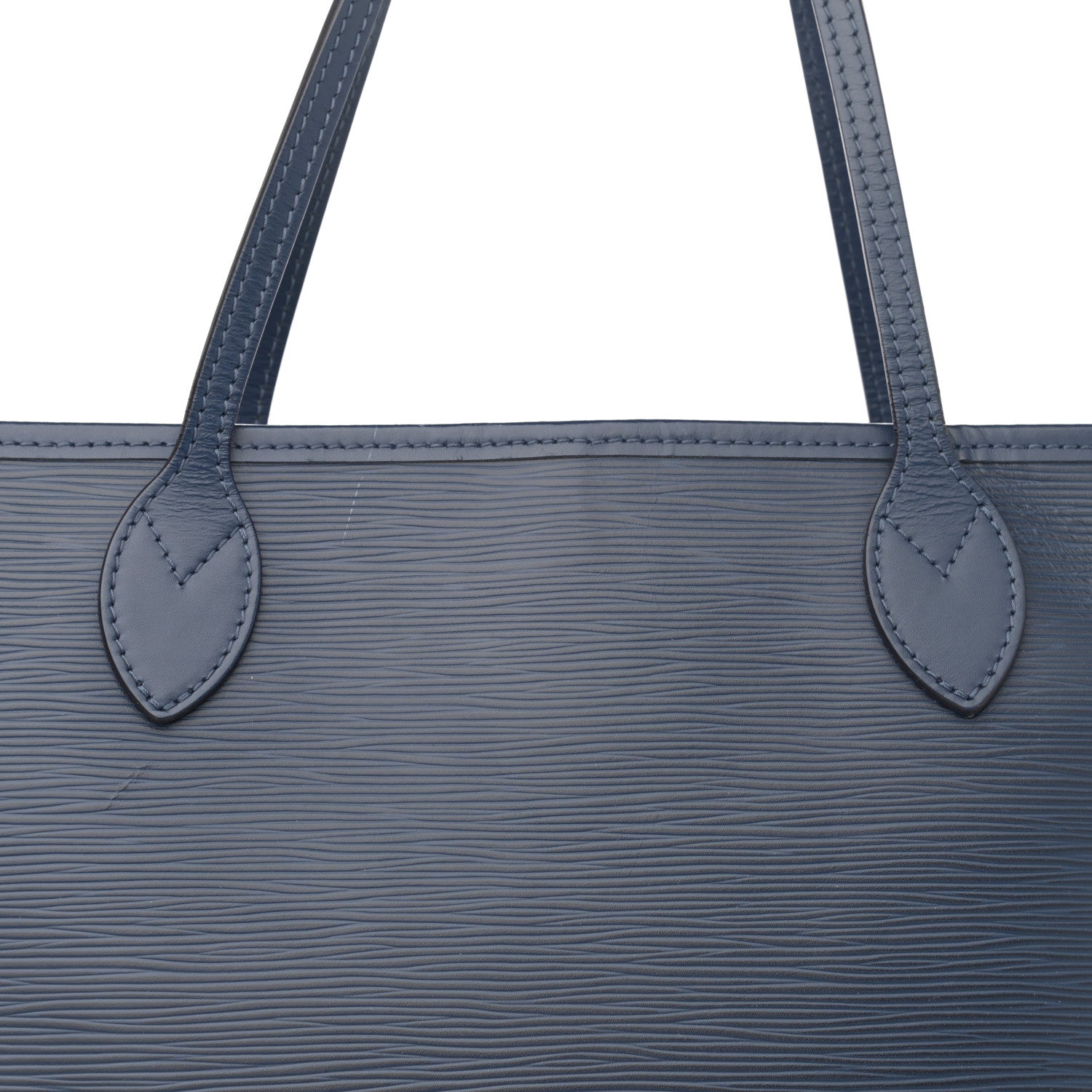 Louis Vuitton Epi Neverfull MM Indigo 9 of 15