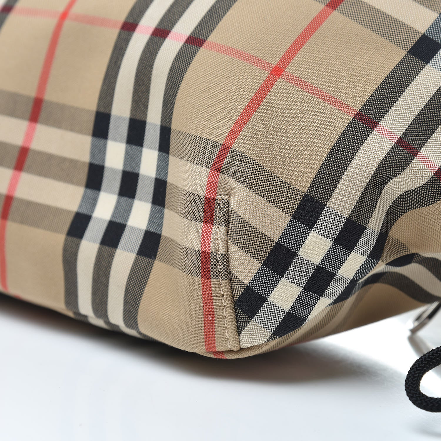 Burberry Bonded Cotton Vintage Check Medium Bum Bag Archive Beige 11 of 11