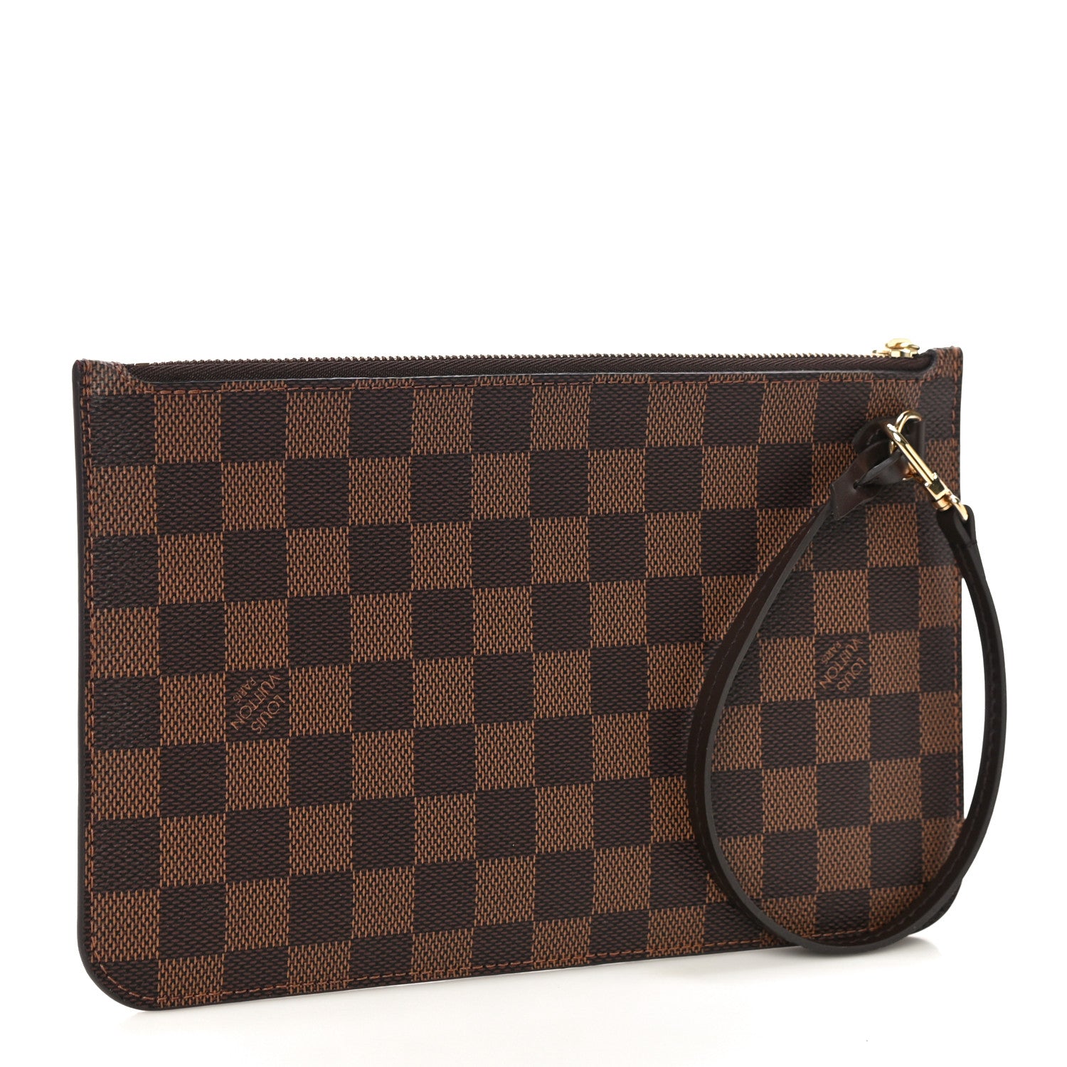 Louis Vuitton Damier Ebene Neverfull MM GM Pochette 3 of 10