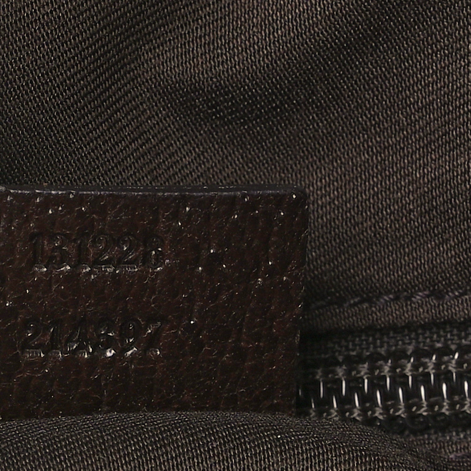 Gucci GG Monogram Small Web Handle Bucket Tote Dark Brown 7 of 9
