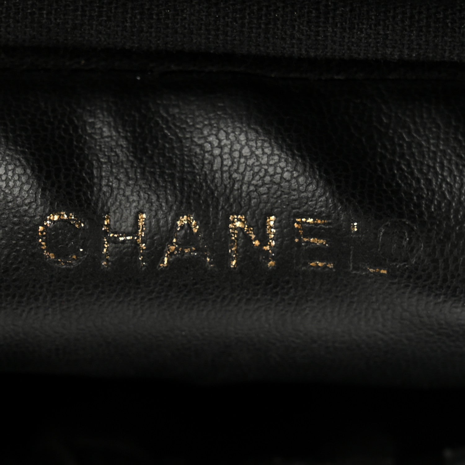 Chanel Caviar Vanity Cosmetic Case Black 6 of 9