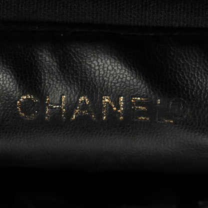 Chanel Caviar Vanity Cosmetic Case Black 6 of 9