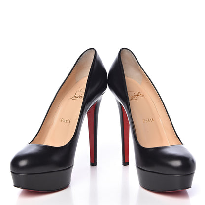 Christian Louboutin Kid Bianca 140 Pumps 38.5 Black 13 of 15