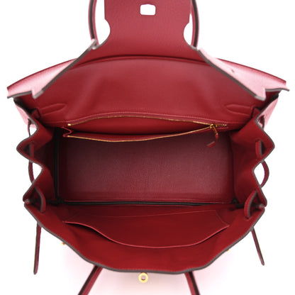 Hermes Togo Birkin 35 Rouge Grenat 5 of 10