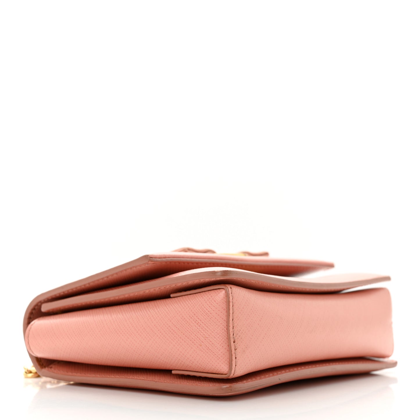 Hammered Calfskin Mini Vara Bow Crossbody Bag Pink