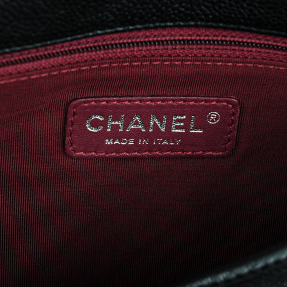 Chanel Caviar Quilted Medium French Riviera Flap Black 7 of 8