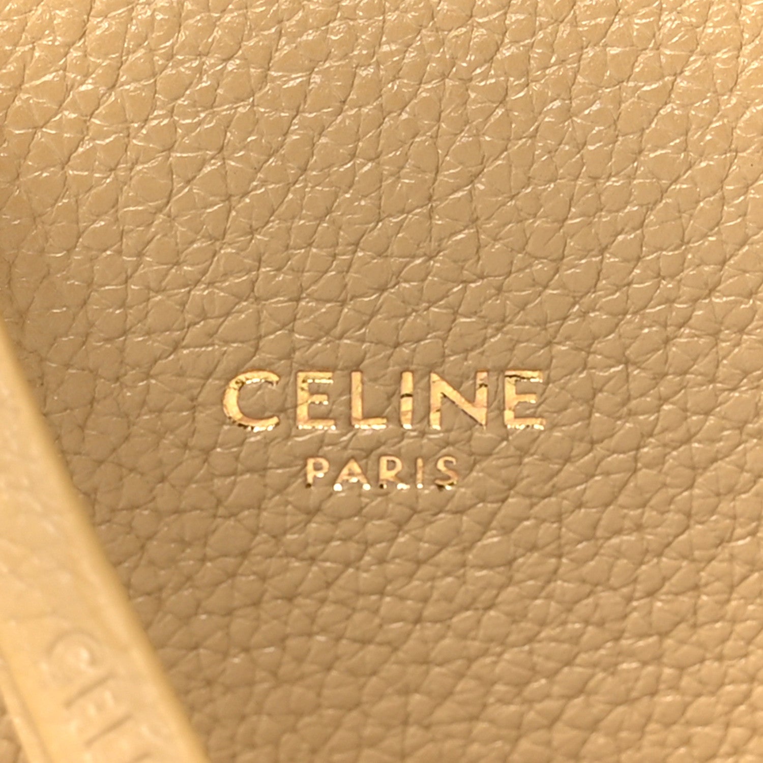 Celine Grained Calfskin Little New Luggage Sandcastle 7 of 9