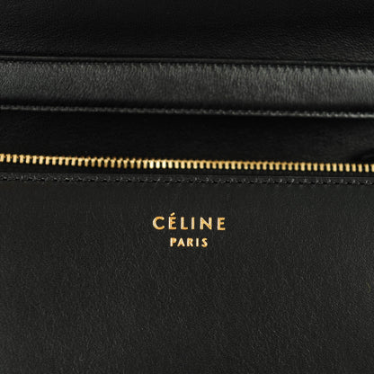 Celine Box Calfskin Medium Classic Box Flap Bag Black 7 of 7