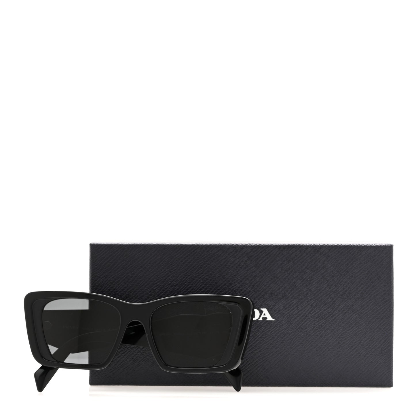 Acetate Symbole Sunglasses SPR 08Y Black