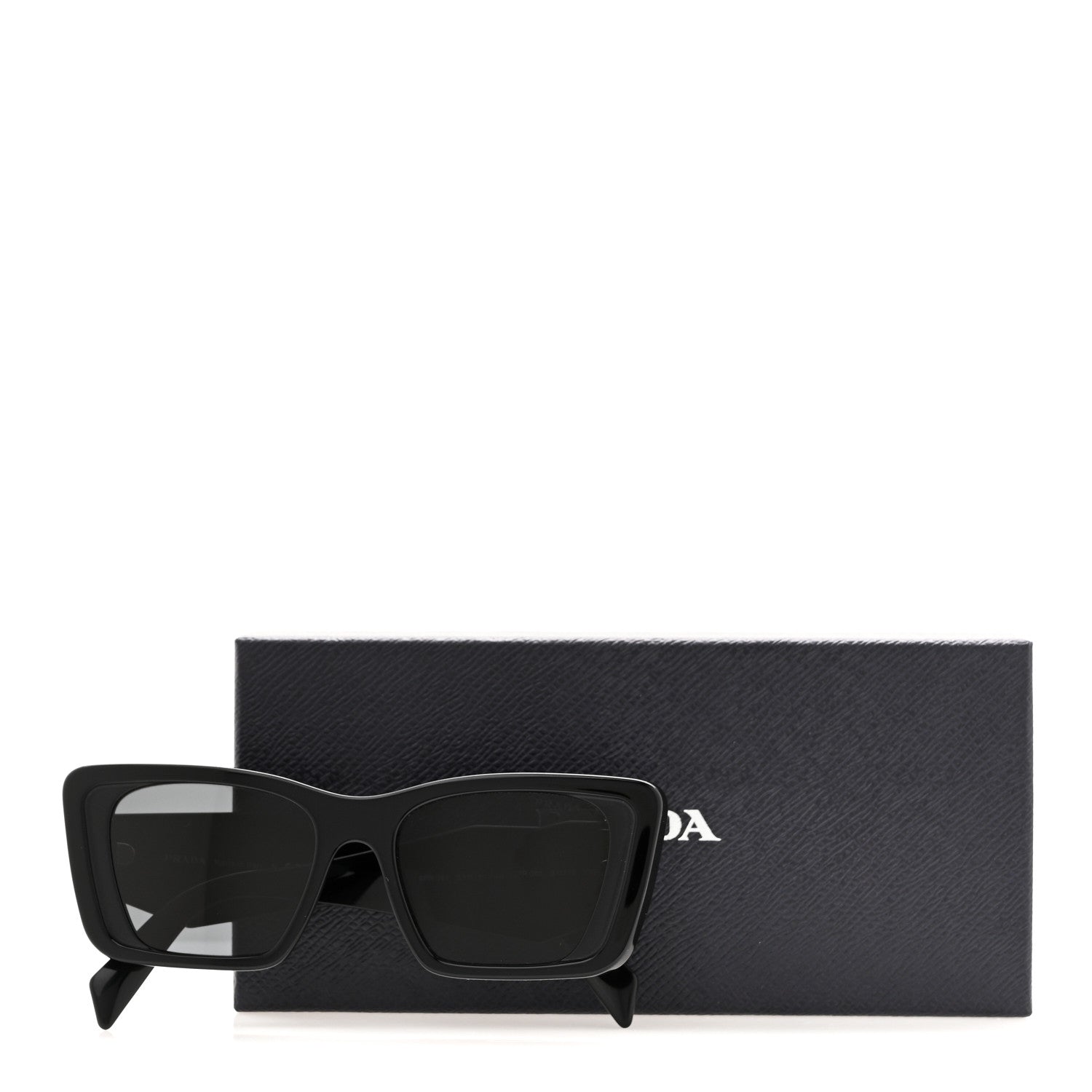 Prada Acetate Symbole Sunglasses SPR 08Y Black 7 of 7