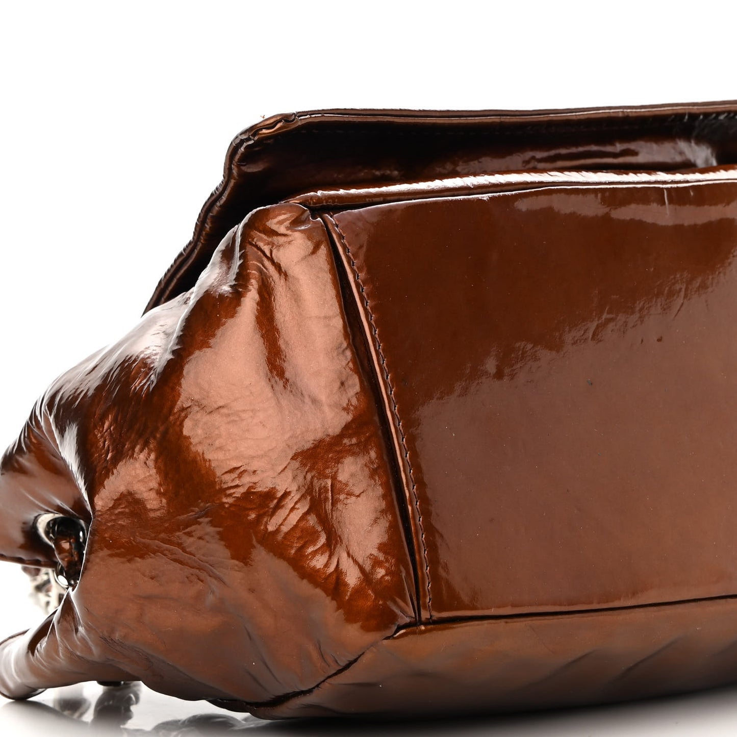 Patent Accordion CC Flap Bronze
