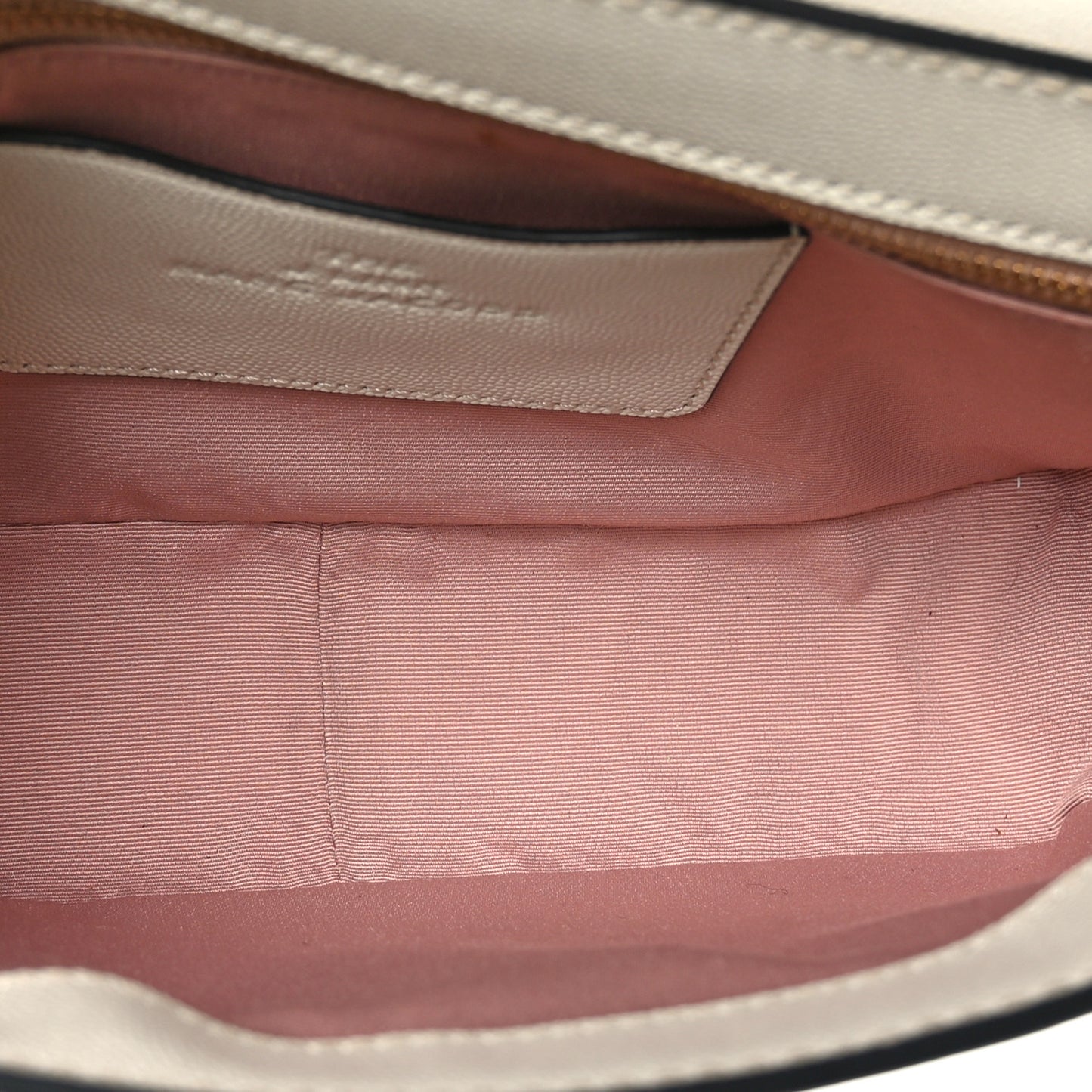Textured Calfskin The J Link Shoulder Bag Ivory