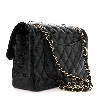 Chanel Caviar Quilted Small Double Flap Black 3 of 11