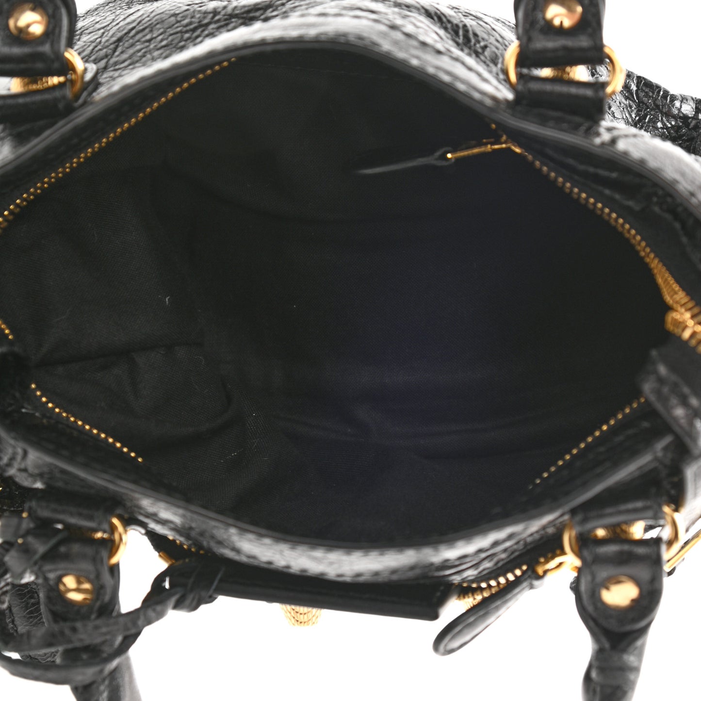 Agneau Giant 12 Gold Hardware Mini City Black