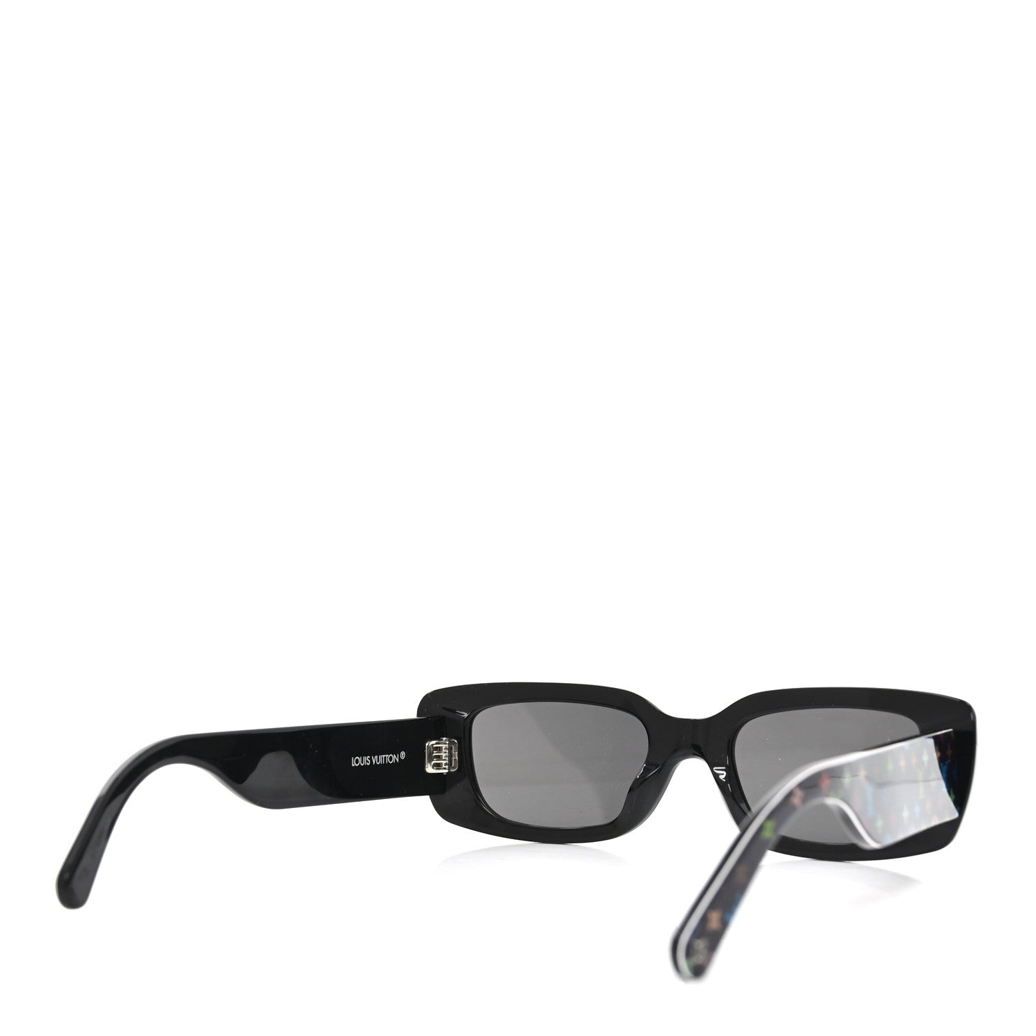 Louis Vuitton LV X TM Acetate Monogram Multicolor Sunglasses Z2709W Black 3 of 7