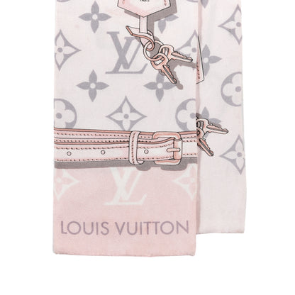 Louis Vuitton Silk Monogram Confidential Bandeau Light Pink 2 of 3