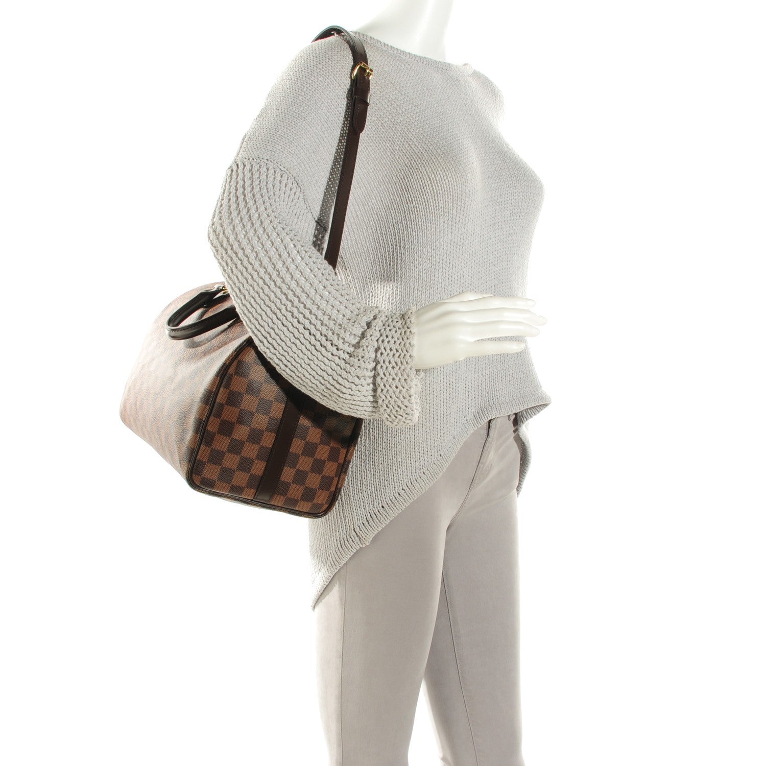 Louis Vuitton Damier Ebene Speedy Bandouliere 30 2 of 7