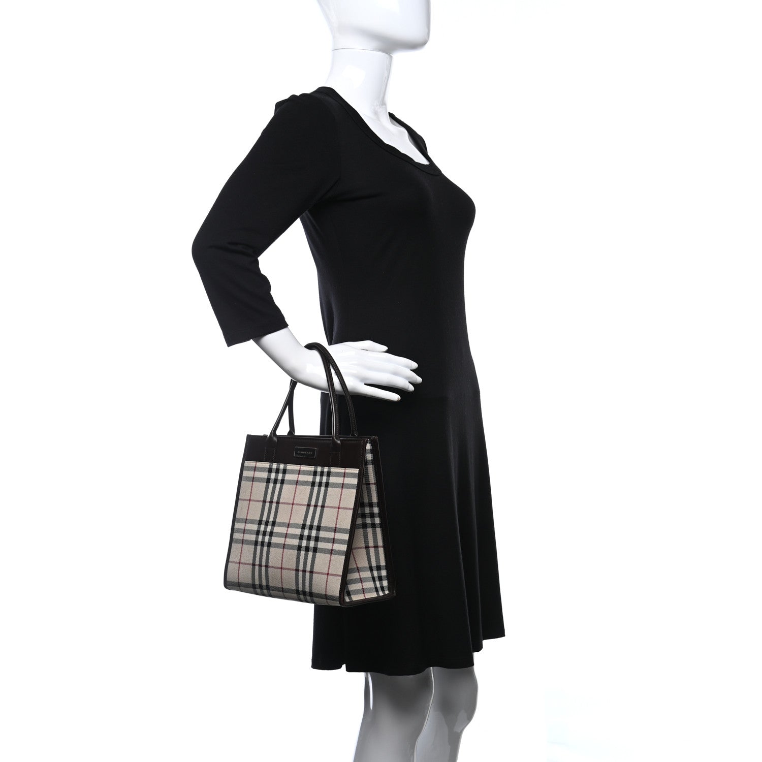 Burberry House Check Tote Chocolate 2 of 9