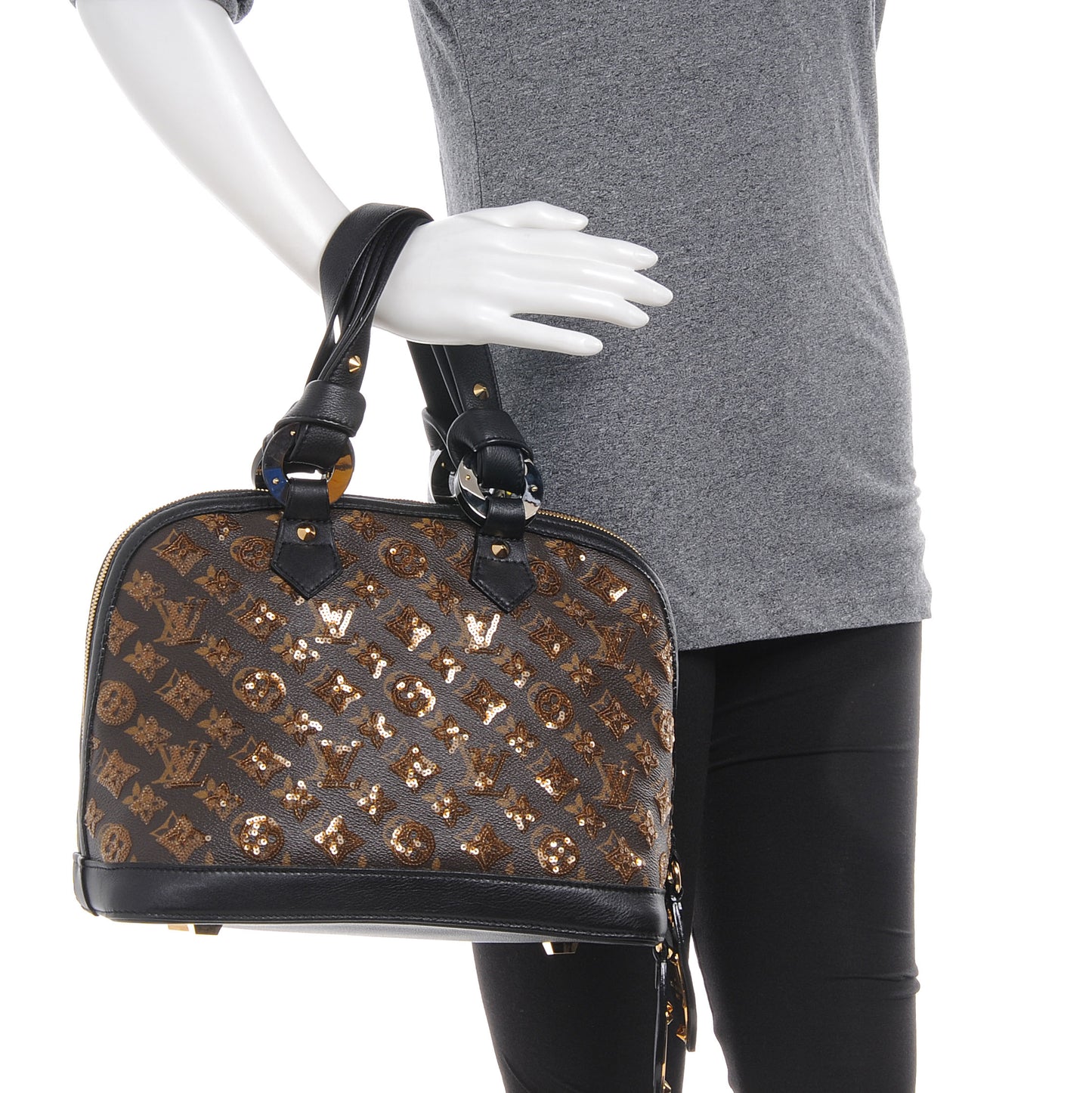 Monogram Sequins Eclipse Alma Black