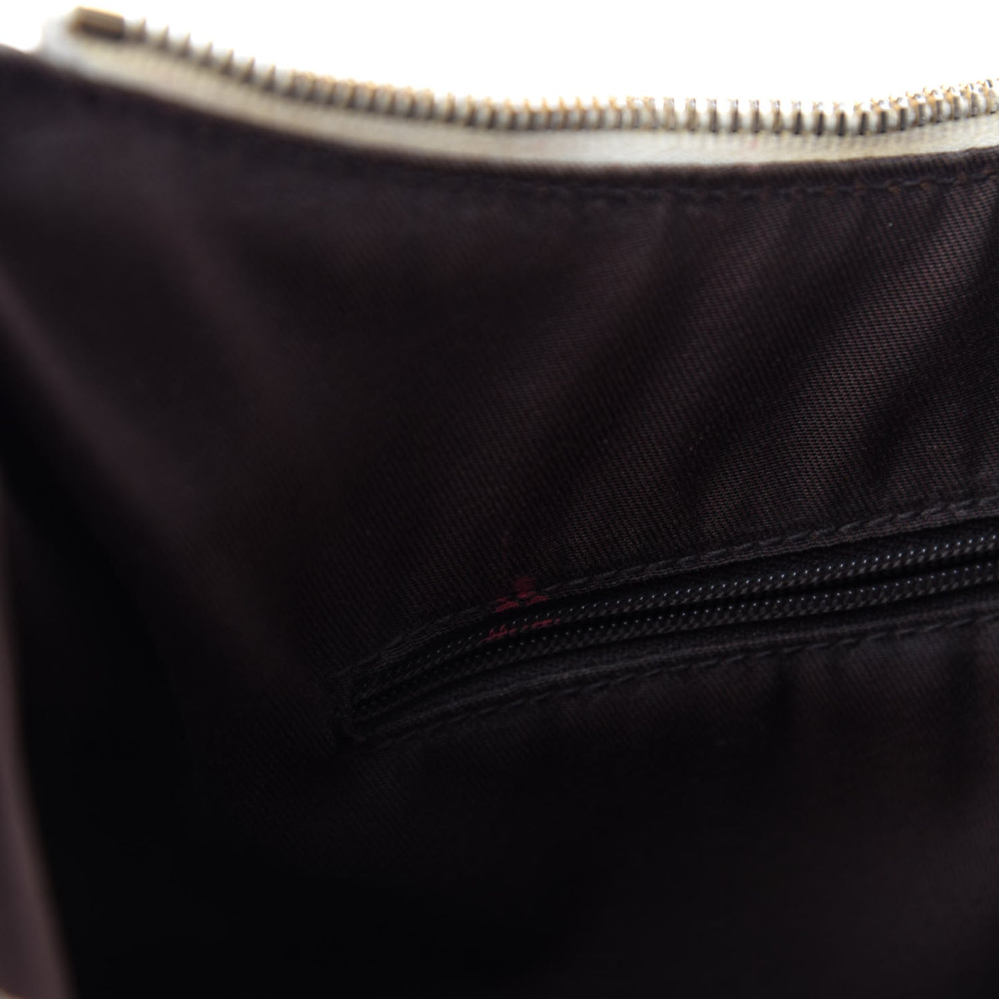 Monogram Large D Gold Hobo Off White