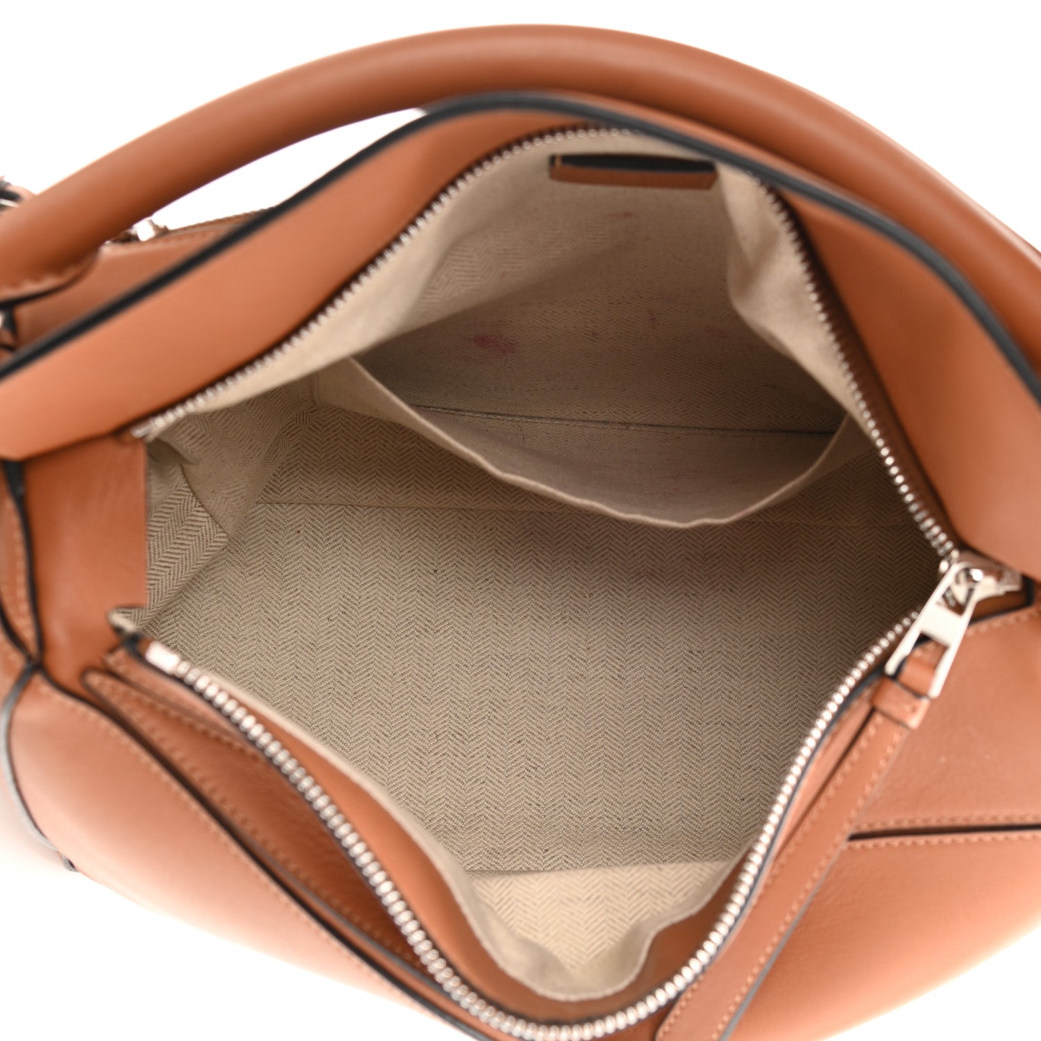 Loewe Calfskin Medium Puzzle Bag Tan 5 of 10