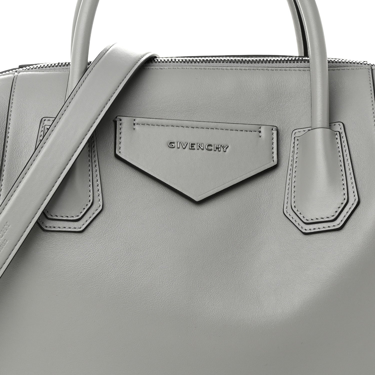 Givenchy Soft Calfskin Medium Soft Antigona Pearl Grey 6 of 8