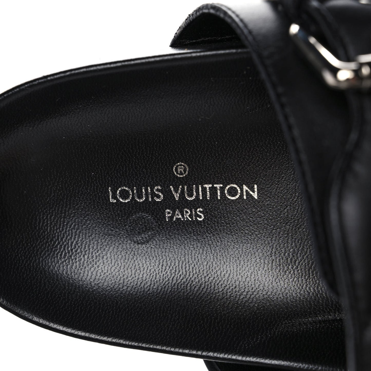 Calfskin New Wave Bom Dia Mule Sandals 35 Black