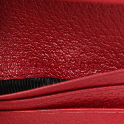 Gucci GG Supreme Monogram Queen Margaret Card Case Red 7 of 8