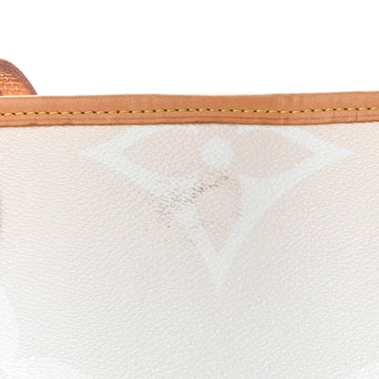 Louis Vuitton Monogram Giant By The Pool Neverfull MM Blue 19 of 23