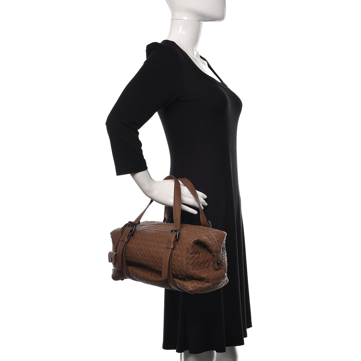 Bottega Veneta Nappa Intrecciato Montaigne Bag Noce 2 of 11