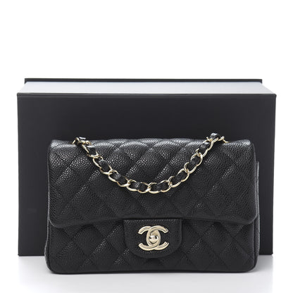 Chanel Caviar Quilted Mini Rectangular Flap Black 11 of 11