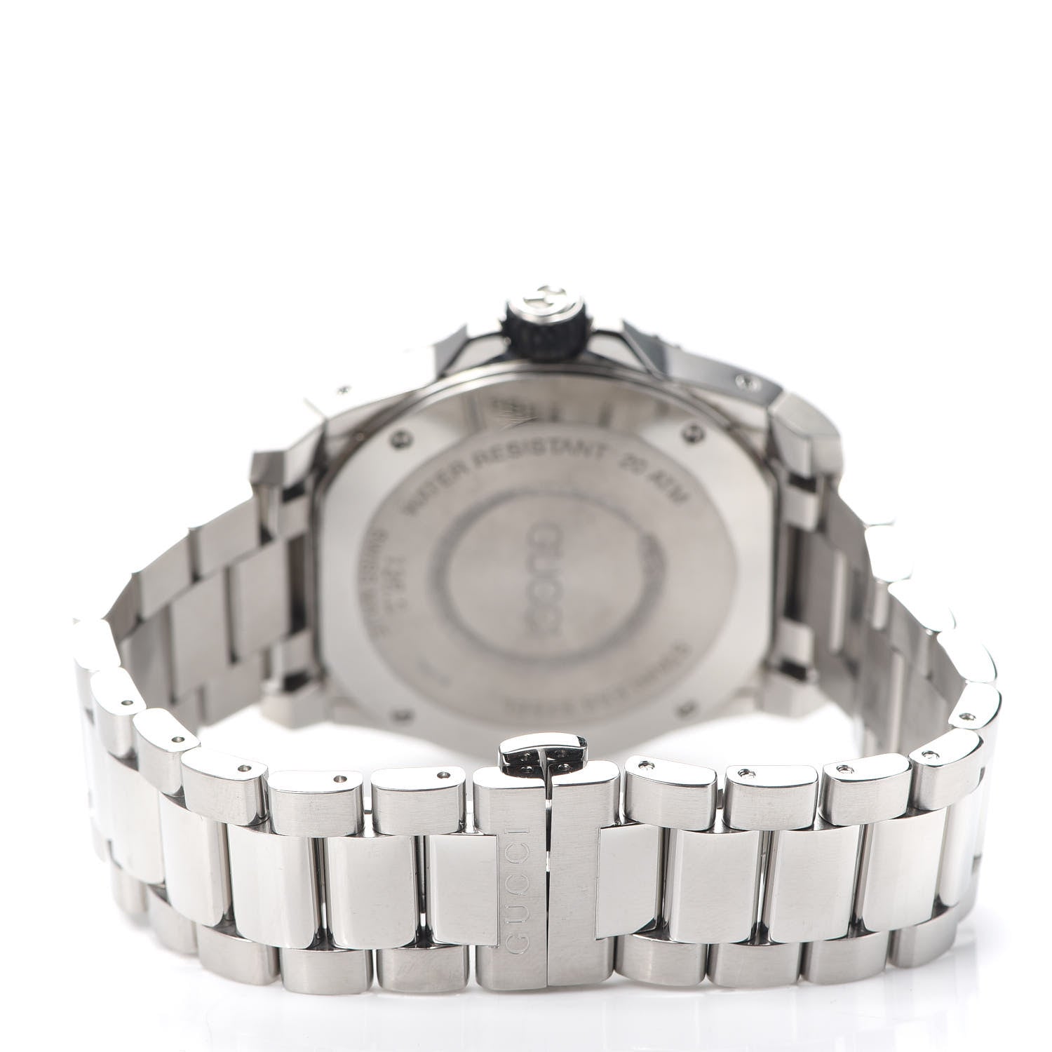 Gucci Stainless Steel 45mm Dive Snake Quartz Watch Black 3 of 6