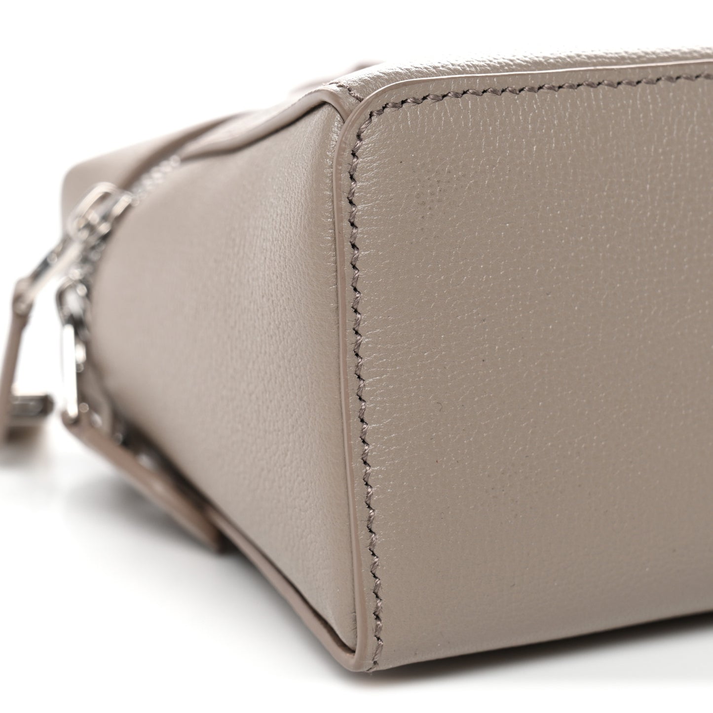 Linen Calfskin L23 Extra Bag Dove