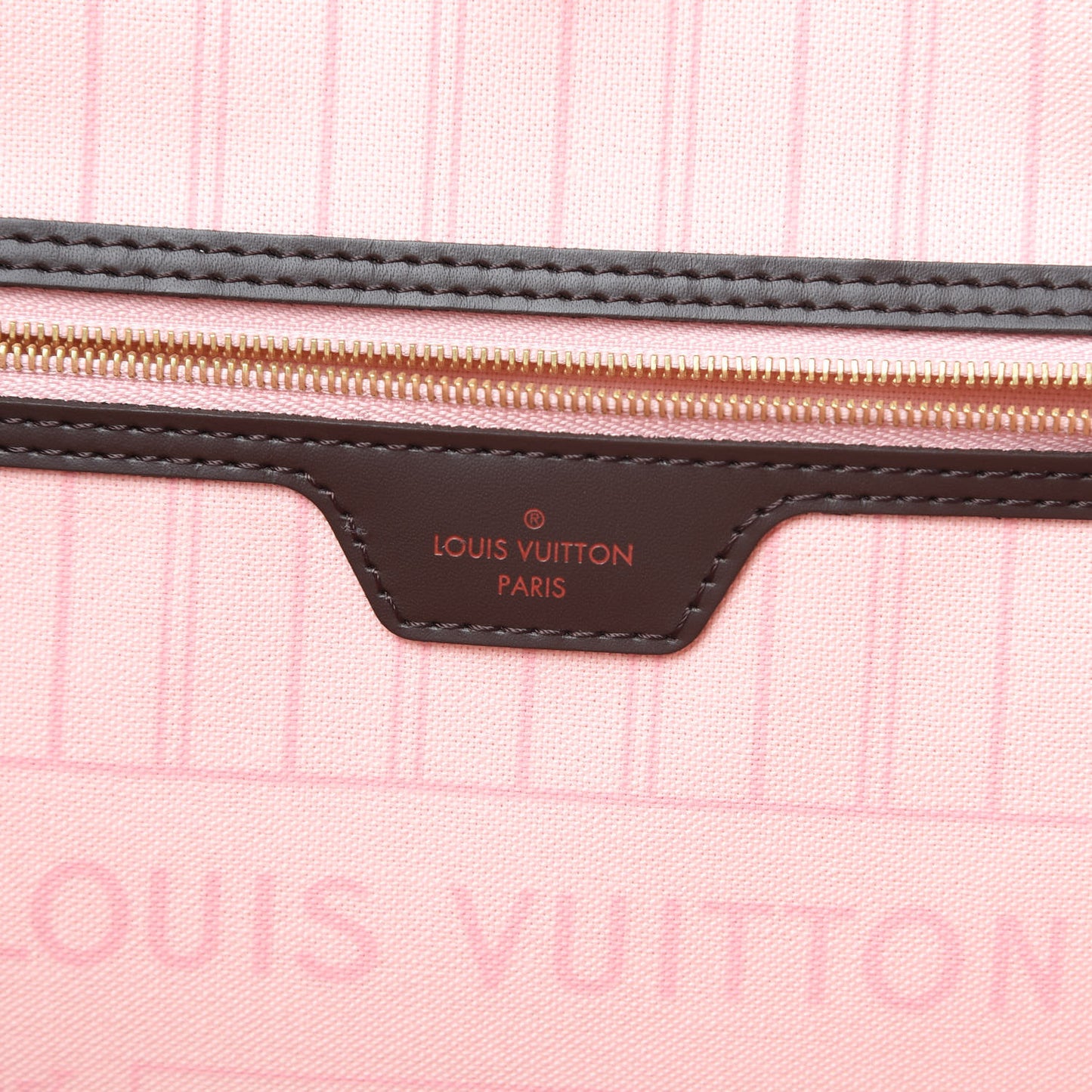 Damier Ebene Neo Neverfull MM Rose Ballerine