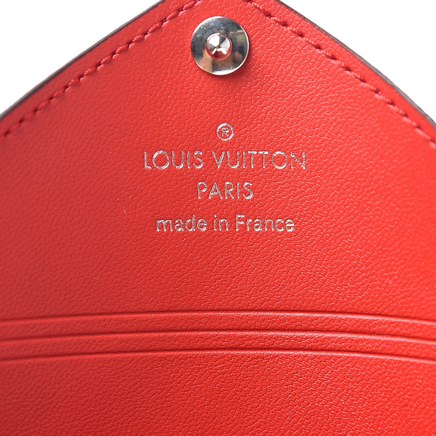Monogram Escale Small Kirigami Pochette Insert Red
