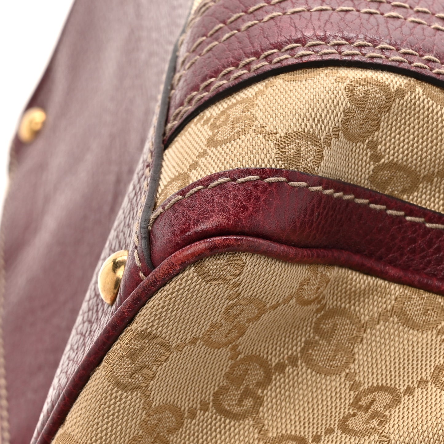 Monogram Medium Aviatrix Boston Ebony Bordeaux