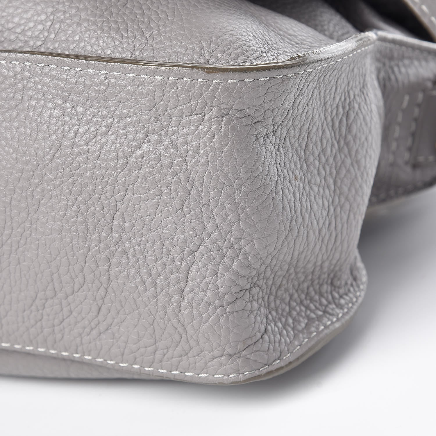 Chloe Calfskin Medium Marcie Top Handle Bag Cashmere Grey 19 of 19