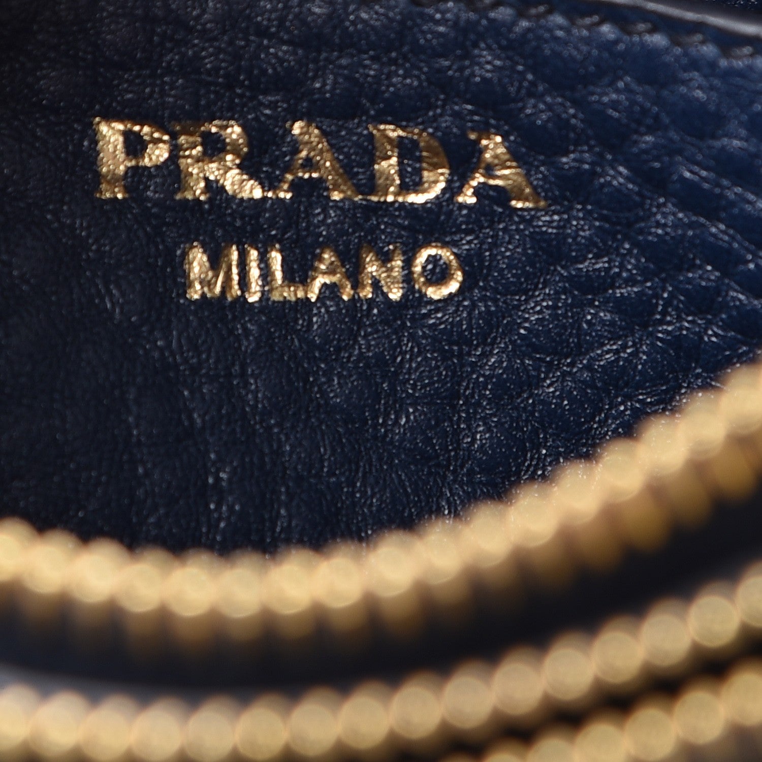 Prada Vitello Daino Double Zip Crossbody Bag Baltico 7 of 9