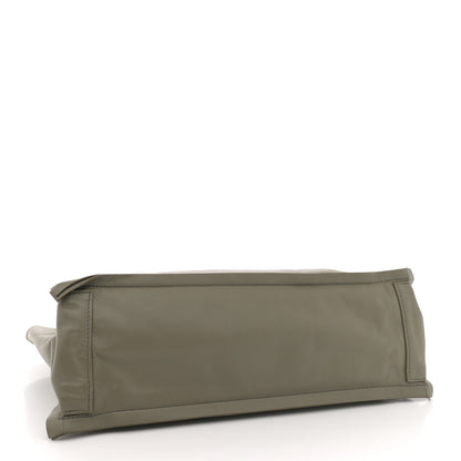 Salvatore Ferragamo Calfskin Viva Bow Tote Green 4 of 15