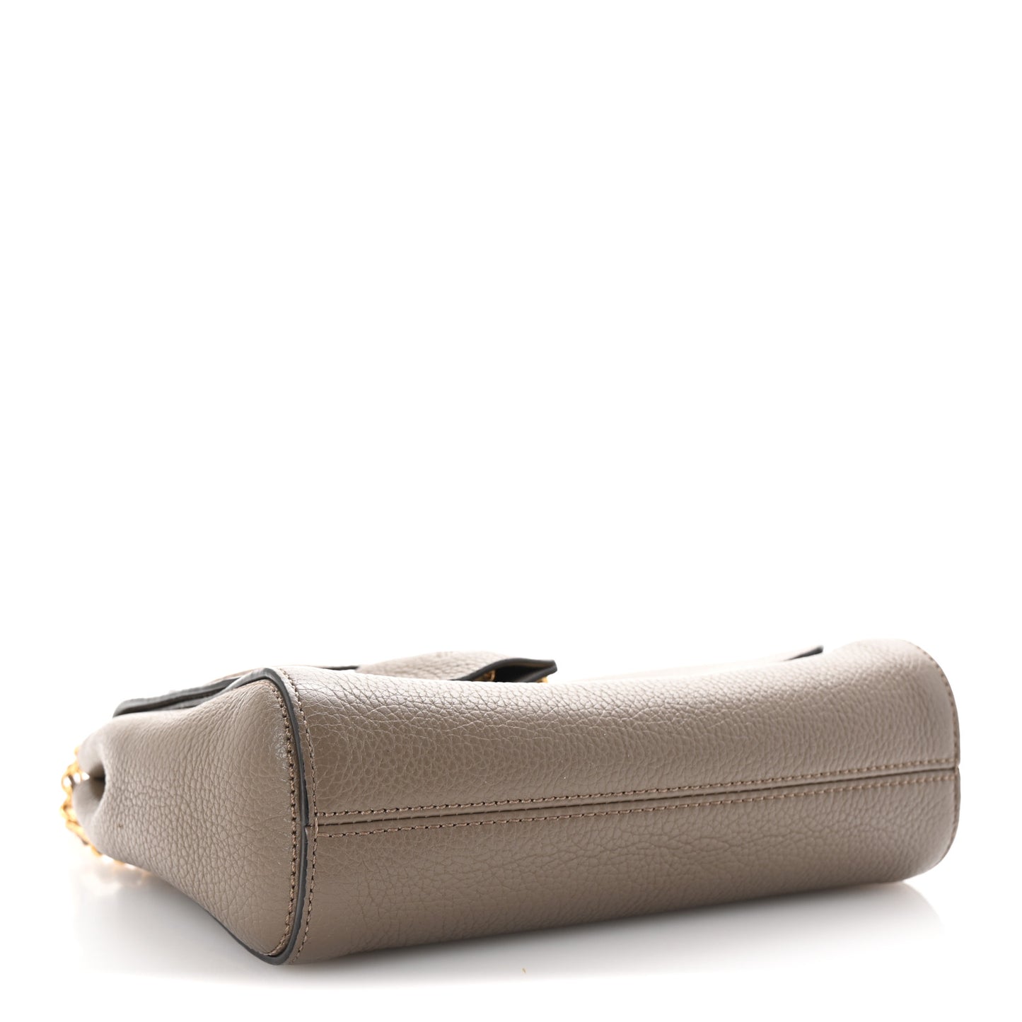 Classic Calfskin Small Lily Flap Clay