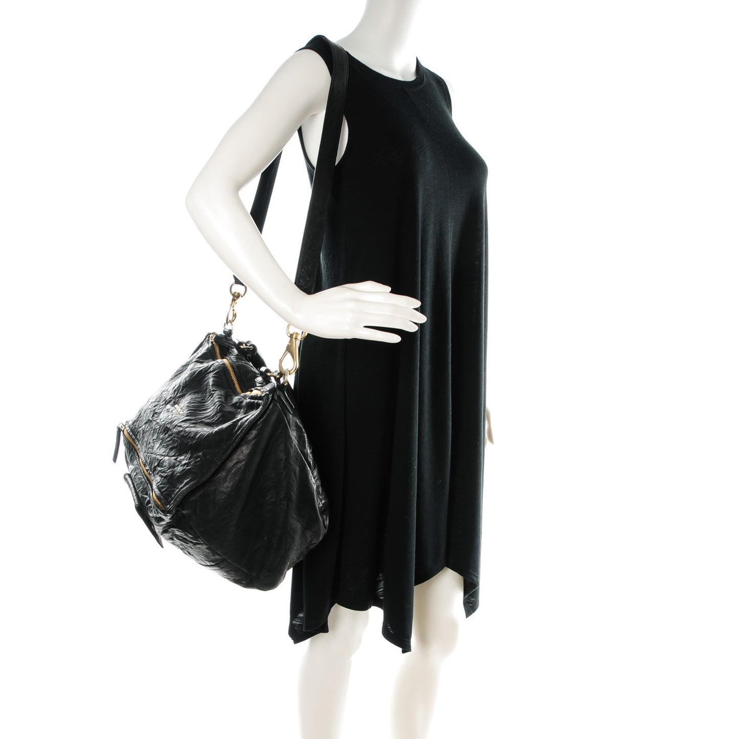Tumbled Sheepskin Large Pandora Black