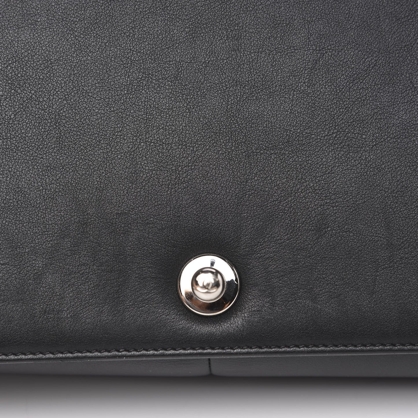 Calfskin Chevron Quilted New Medium Boy Flap Black