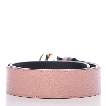 Gucci Calfskin 1973 Reversible Belt 90 36 Black Pink 5 of 10